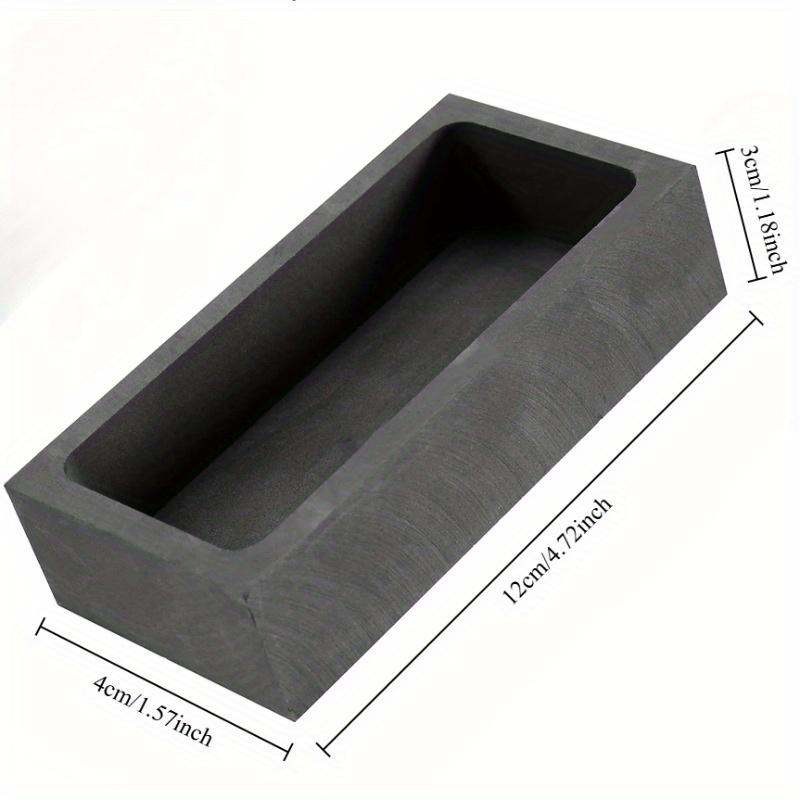 1 KG Ingot Mould Casting Ingot Crucible Mould Silver Gold Ingot Mould Melting Casting Refining Mold