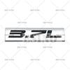 Styling Auto Emblema Adesivo 3D Metallo Cromo Lega di Zinco 3.0L 3.2L 3.5L 3.6L 3.7L 3.8L Accessorio Badge per Carrozzeria, Cofano, Parafango