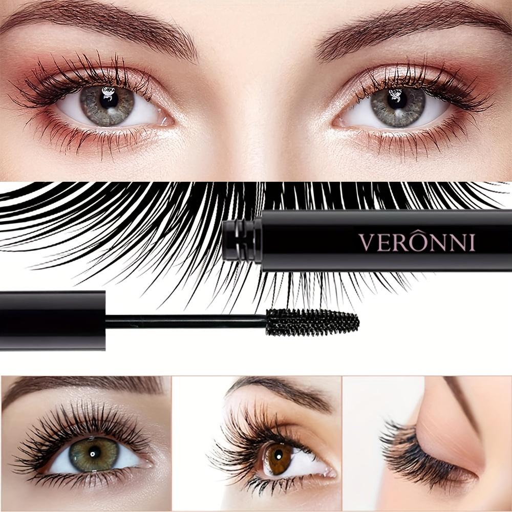 Color Mascara Eyelashes Lengthening Mascara 4D Silk Fiber Waterproof Curling Mascara Black Eyelashes Extension Make Up Cosmetics