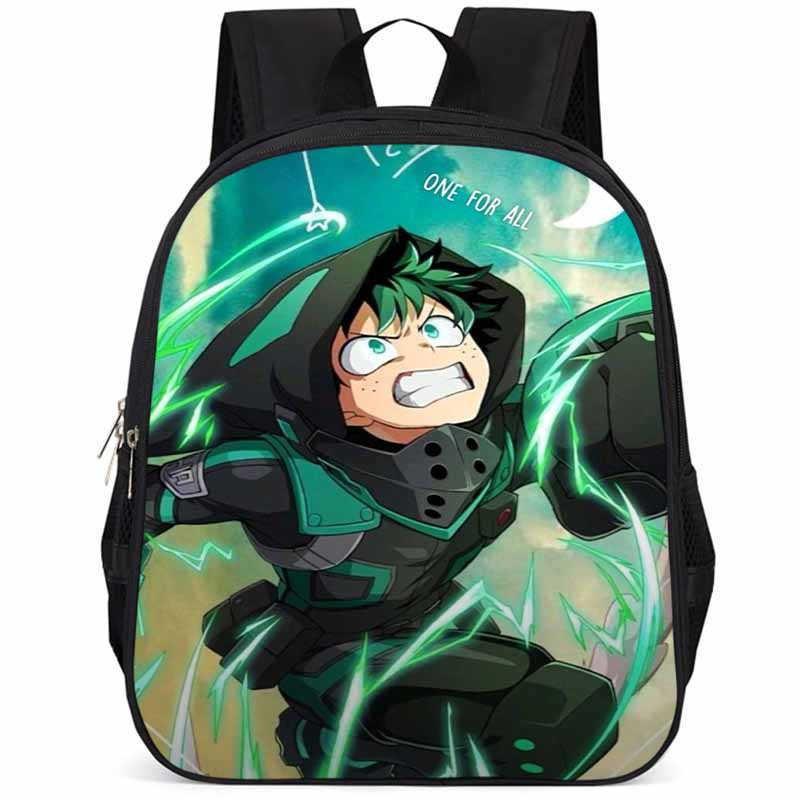 My Hero Academia 15-inch Large Capacity Lightweight Oxford School Backpack For Kids