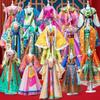 Skirt Princess Toy Outfit Dress Doll's Dress Material Doll's Hanfu Clothes DIY Kit  DIY Toys
