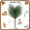5/10Pcs Artificial Pine Needle 11CM Branch Green Plant Pine Needle for DIY Christmas Thanksgiving Wedding Home Garden Decoration
