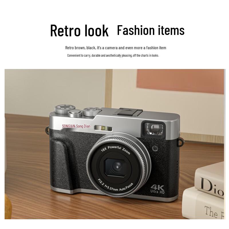 SONGDIAN Retro Portable Digital Vlog Camera Series (CN version)