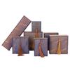 Fashion Linen Tassel Jewelry Box Rectangular with Fringe Jewelry Display Box Chinese Style Jewelry Packaging Box for Woman