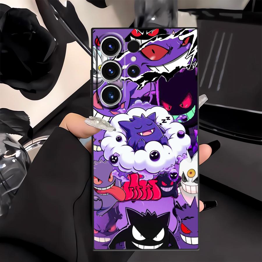 Funda Phone Cover Case for Samsung Galaxy S26 S10 S9 S20 S24 Plus S21 FE S23 Note 20 Ultra 8 9 10 S25 Ultra Hot Pokemon Gengar