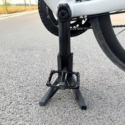 Dış Mekan Kullanışlı Bisiklet Standı - Dayanıklı Siyah Ayaklık, Yol ve Dağ Bisikletleri için Uygun, Ev ve Dış Mekan Depolama için İdeal, Bisiklet Park Rafı