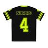Unisex Tees Racing Driver Lando Number 4 Norris Jersey Loose Short Sleeve Casual Streetwear T-shirt Crew Neck Casual T Shirts