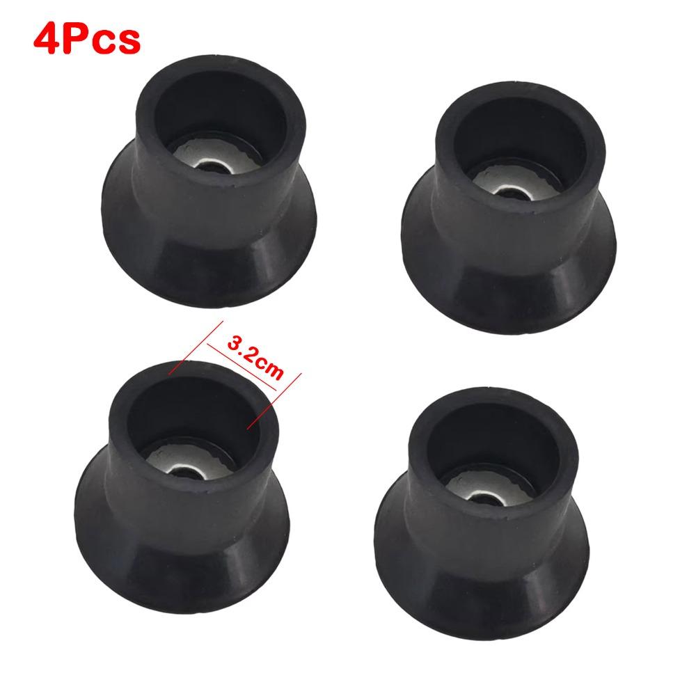 

4Pcs Universal Gas Stove Foot Mat Wear-Resistant Suction Cup Trampoline Leg Caps Replacement Silent Gas Stove Non-slip Pad