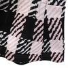 Marni Made In Italy Check Pattern Long Sleeve Cut 38 Pink X Black Women Used