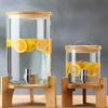 Lu Fenglai High Borosilicate Glass Beverage Dispenser with Faucet