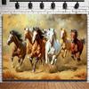 1Pcs  Modern Horse Racing Background Decoration Background Winter Backdrop Decorations For Photo Studio Photo Booth Christmas