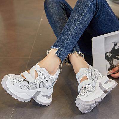 Aumento altezza interna 1 nuove scarpe da ginnastica traspiranti da papà, sandali piccoli in rete, scarpe sportive e per il tempo libero A11