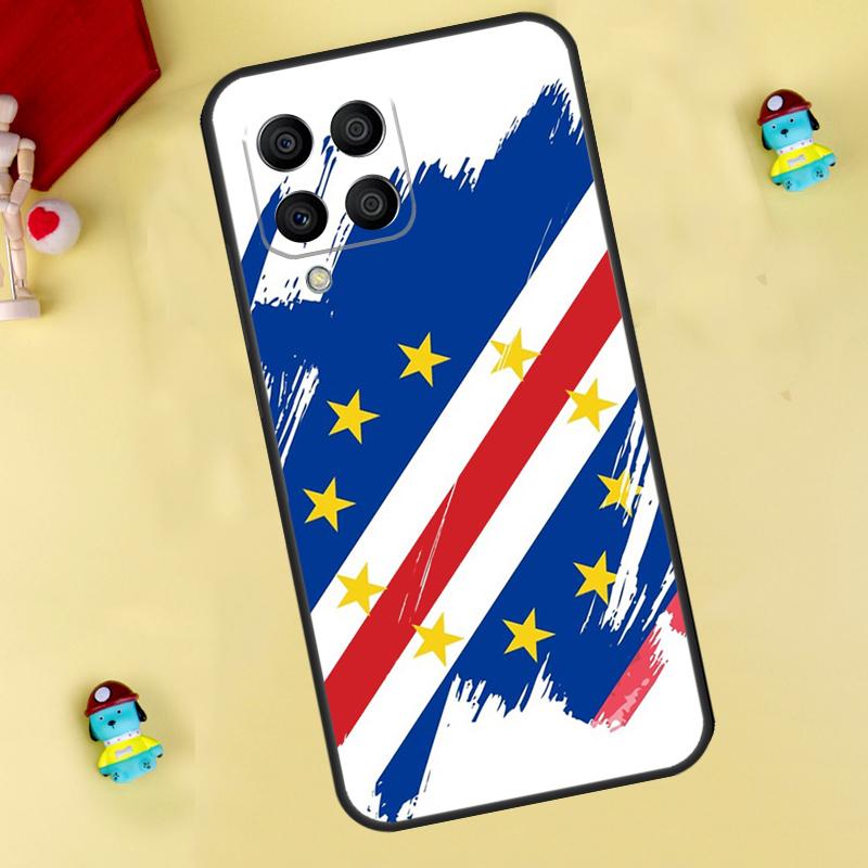Cape Verde Flag Coat of Arms Case For Samsung Galaxy M31 M21 M35 M12 M13 M14 M15 M06 M16 M36 M56 M53 M32 M52 M55 M34 M54