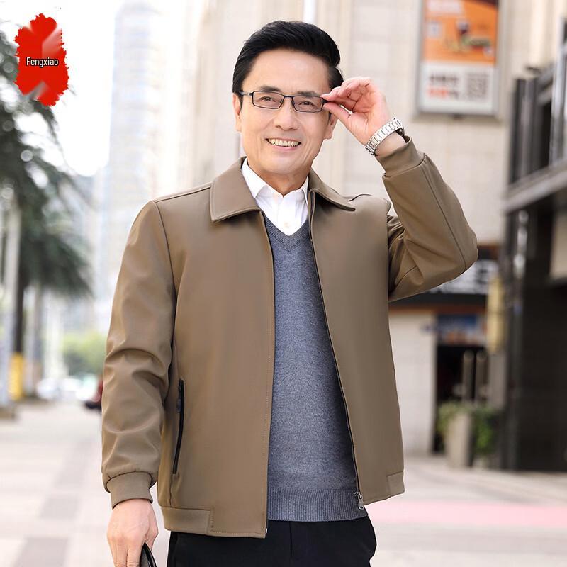 Men s Mid-Aged & Elderly Zipper Jacket 175