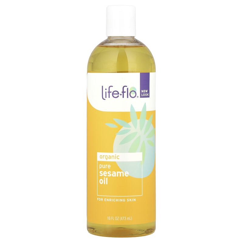 Organic Pure Sesame Oil, 16 Fl Oz (473 Ml)