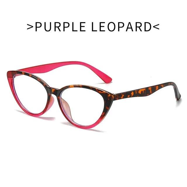 

Очки «кошачий глаз» с защитой от синего света, мужские и женские простые очки, компьютерные очки с защитой от синего света, прозрачные линзы, очки против усталости