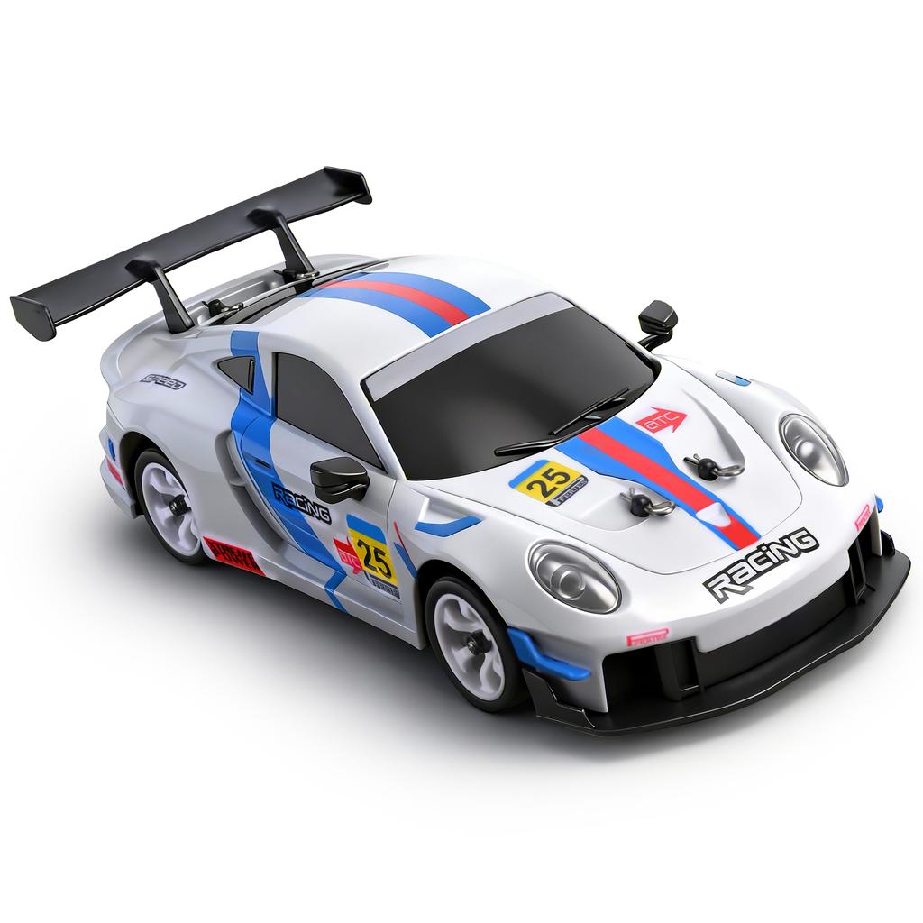 RC Drift Car, 1:28 Scale Remote Control Vehicle with LED Lights, 2.4GHz 30KMCelsiusH High Speed RC Cars Racing Sports Toy for Racing Enthusiasts