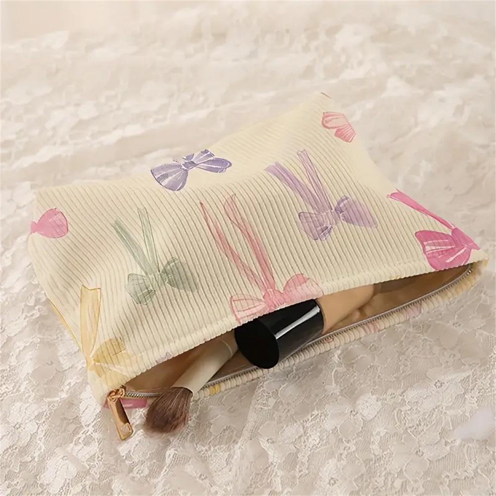 Pouch Printed Makeup Organizer Case Multifunctional Cosmetic Bag For Gift Organizer On-The-Go