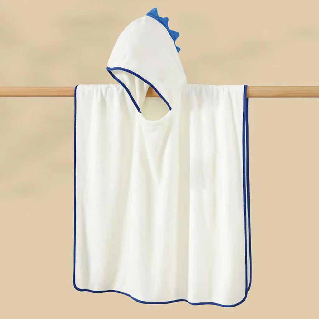 Children Hooded Towel Soft Skin Friendly Baby Bath Hooded Towel Multifunctional Bath Towel for Boys Girls