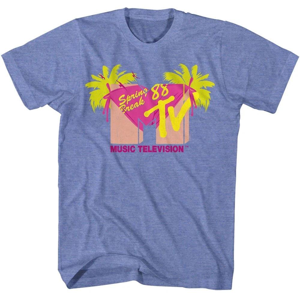 MTV - Spring Break Bikini - American Classics - Heather Blue Short Sleeve 100