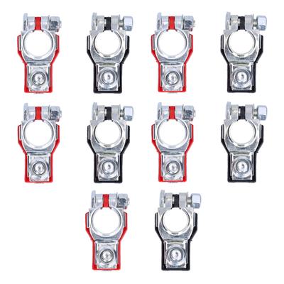 5Pair Battery Terminal Connector Silvery Good Conductivity for Trucks Boats Campers