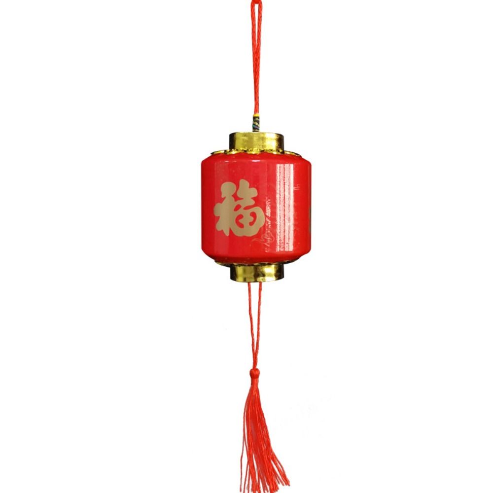 Antique Spring Festival Lantern Lucky Red  Lantern New Year Handheld Lantern  Children's Toy