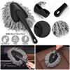 32-Piece Yellow Plastic Multi-Functional Car Cleaning Brush Set HSM HSM-888 Direct Factory Sale Air Vents Wheels