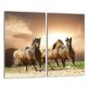 Glass Hob Protector 2x30x52 Horses