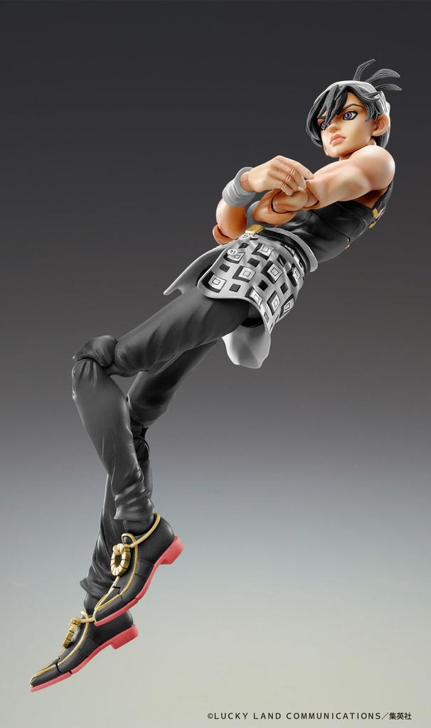 Super Action Statue "JoJo's Bizarre Adventure Part 5" Narancia Ghirga & As, Approximately 145mm, PVC & ABS & Nylon Painted Movable Figure