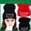 2020 Trump Donald Mütze Make America Great Again Strickmütze Warme Kappe Ski