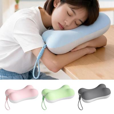 Ergonomic Nap Pillow Breathable Fabric Desk Pillow Durable Neck Cushion  Office Desk Rest