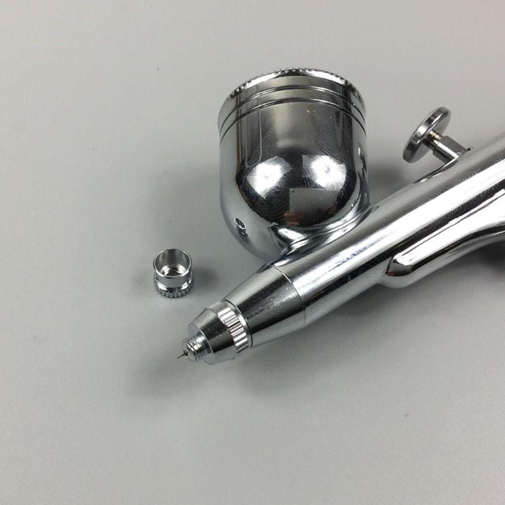 Airless Air Gravity Model Spraying Torch Dual Action HD-130 Mini Airbrush 2 Strokes 0.3mm Feed Spray Torch