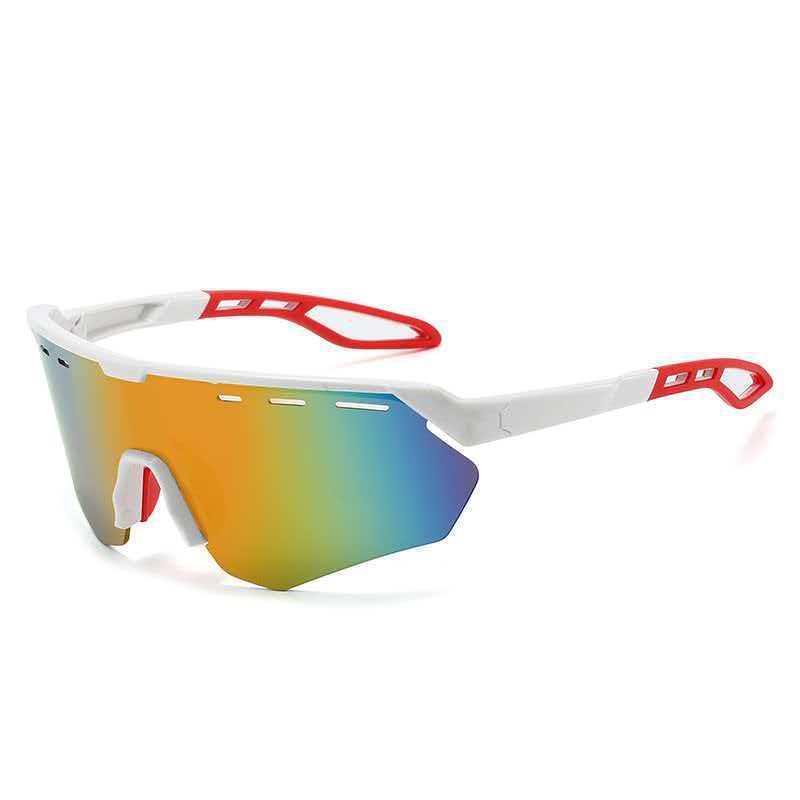 Evropské a Americké Dvoubarevné Sportovní Sluneční Brýle pro Cyklistiku, Lyžování a Turistiku