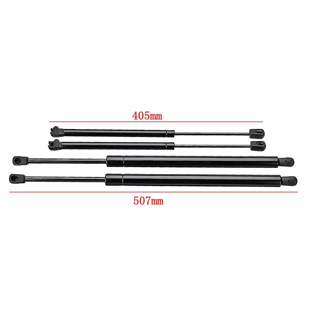 Left and Right Side Two Rear Hatch Gas Charged Lift Supports for 2005-2008 Nissan Pathfinder WGS-569-2 Left and Right Side Two Rear Hatch Gas Charged Lift Supports for 2005-2008 Nissan Pathfinder WGS-569-2