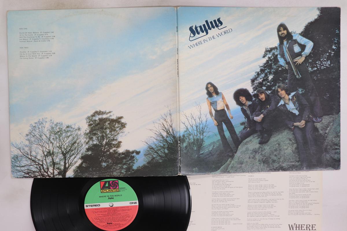 

LP Record STYLUS - Where In The World 600024 ATLANTIC 1975 Australia Soul/Funk Used