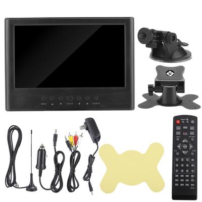 LEADSTAR 9-calowy telewizor ATSC Przenośny samochodowy cyfrowy analogowy telewizor z podstawą