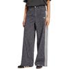 Originals Classic Sports Series Comfortable Loose Fit Zipper Casual Pants Women Bottoms Carbon-Black KA2679