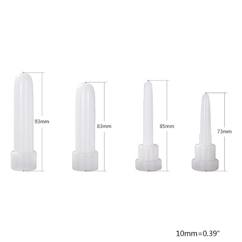 4pcs DIY Pen Mold Epoxy Resin Molds Transparent Pen Silicone Mould Dried Flower Resin Decorative Craft Jewelry Mould