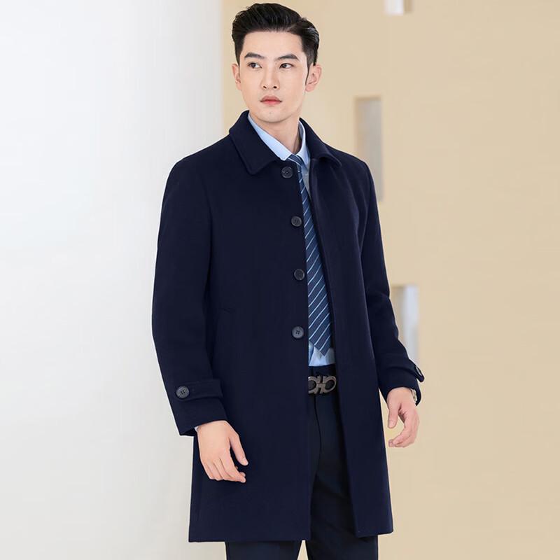 Treluoman Professional Mid-Length Wool Overcoat