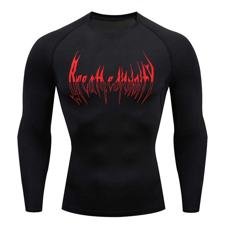 Herren Enges T-Shirt Laufen Sport Fitness Training Essentielle Sportbekleidung Schnelltrocknend Fitness Eng Sportbekleidung