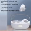 Wireless Bluetooth Bone Conduction Sports Headset with Ear Clip for Mobile Phones