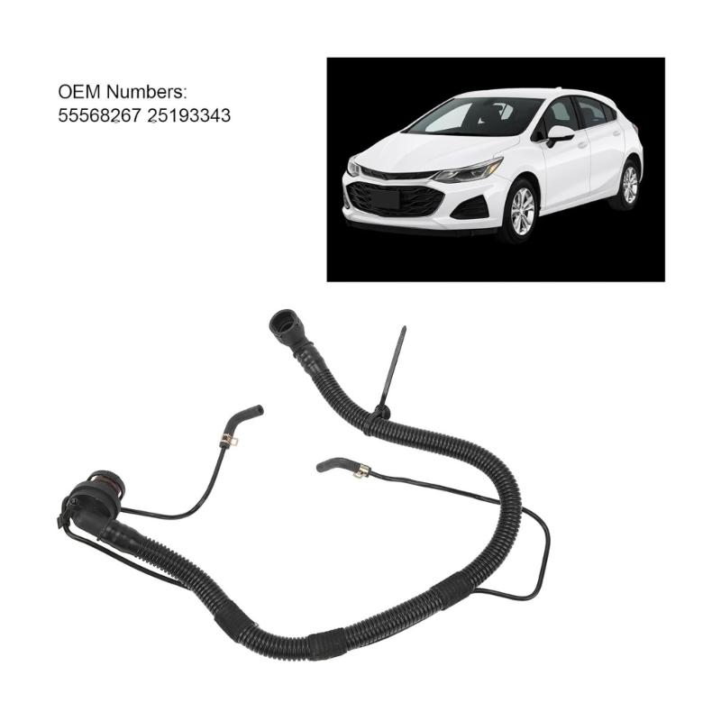 High Temperature Resistant Car Engine Crankcase Breather Hose Exhaust Ventilation Tube Accessories for 25193343 55568267