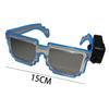 Gift Plastic Mosaic Luminous Glasses Wireless Party Supplies EL Glasses Fun LED Fluorescent Sunglasses
