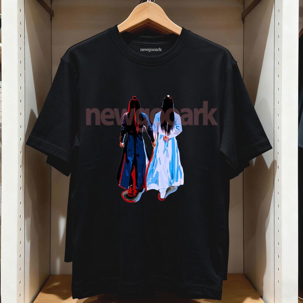 

The Untamed Wei Wuxian Lan Zhan Mo Dao Zu Shi Graphic T Shirts Unisex Cotton Casual Streetwear Couple Tops Tee Short Sleev Adult 4XL