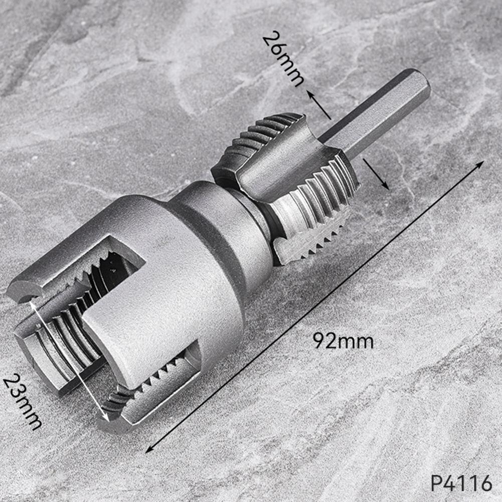 DN15 DN20 Pipe Threading Tool Hex Shank Die Internal External Threads 4/6 Points Pvc Pipe Threader Kit PPR Water Pipe Opener Tap
