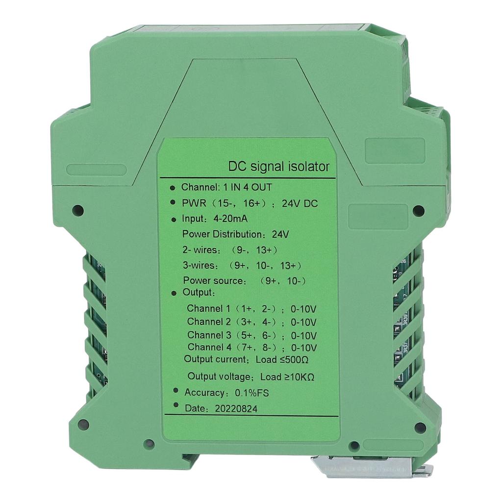 DC Stromsignal Isolator 1 Eingang 4 Ausgänge SPS Messumformer Aufbereiter für Leiterplatte 0 10V