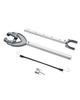 Transom Saver, 24-36 In, Adjustable Boat Transom Saver with Heavy-Duty Head