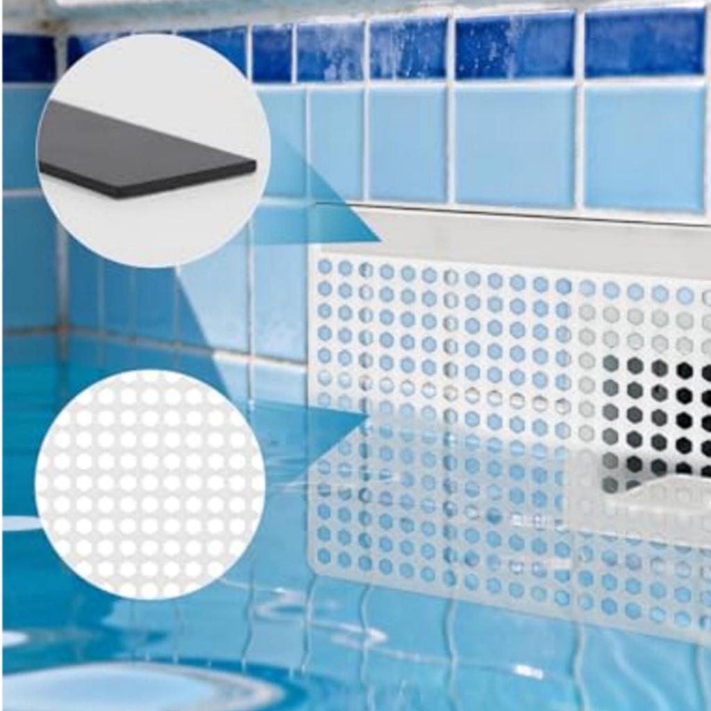 Pool Skimmer Screen Magnetic Rustproof Leaf Catcher Net Cover Swimming Pool Debris Bug Blocker Easy Install Clog Preventer