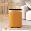 Modern Minimalist Large Capacity Lidless Trash Can for Home