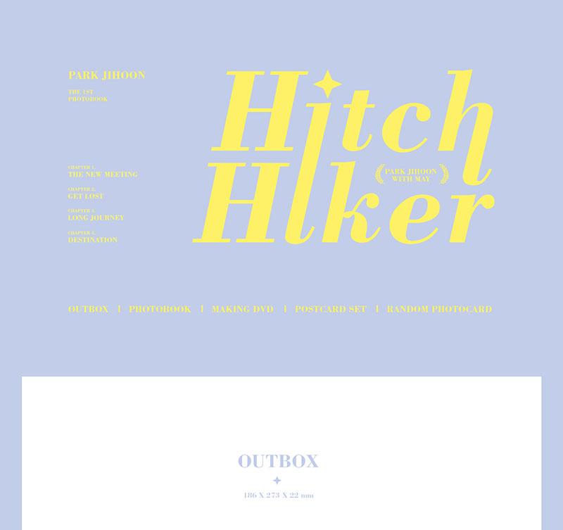 PARK JIHOON - THE 1ST PHOTOBOOK HitchHiker PARK JIHOON WITH MAY (2021)